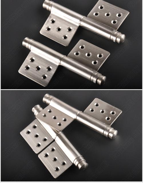 旗形旗型 防火大門(mén)合頁(yè)脫卸門(mén)軸鐵門(mén)鉸鏈 大5寸16桿3mm 不銹鋼201